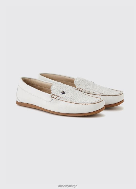 Dubarry kvinner cannes loafer 8ZDB881 fottøy seil hvitt Dubarry kvinner cannes loafer 8ZDB881 fottøy seil hvitt